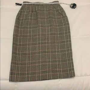 Vintage wool skirt